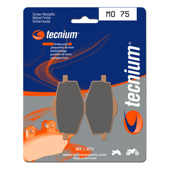Plaquettes de frein TECNIUM 075 MO