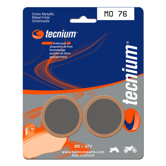 Plaquettes de frein TECNIUM 076 MO