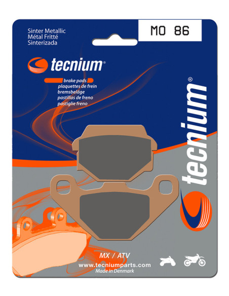 Plaquettes de frein TECNIUM 086 MO