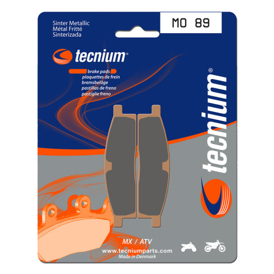Plaquettes de frein TECNIUM 089 MO
