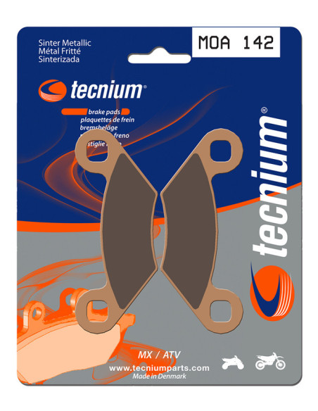Plaquettes de frein TECNIUM 142 MOA