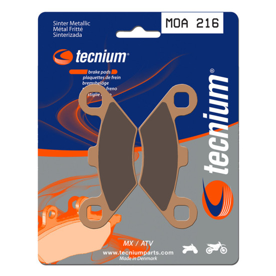 Plaquettes de frein TECNIUM 216 MOA