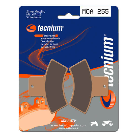 Plaquettes de frein TECNIUM 255 MOA