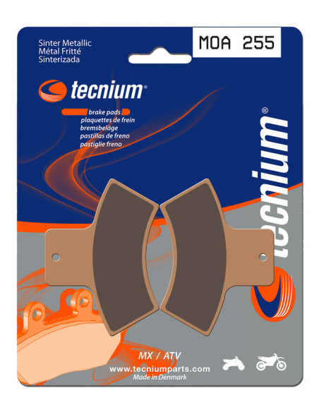 Plaquettes de frein TECNIUM 255 MOA