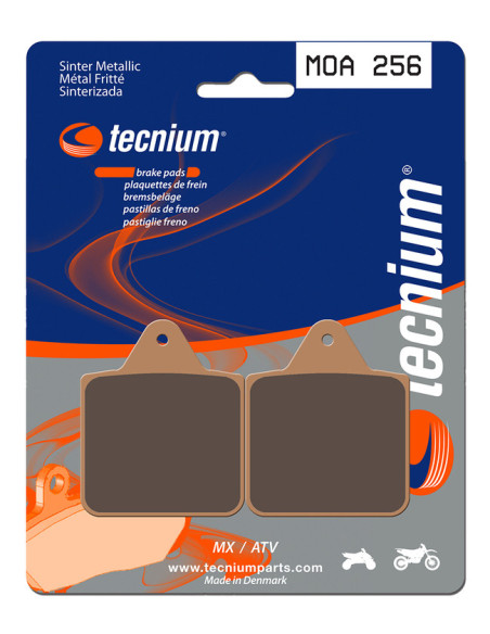 Plaquettes de frein TECNIUM 256 MOA