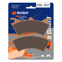 Plaquettes de frein TECNIUM 257 MOA