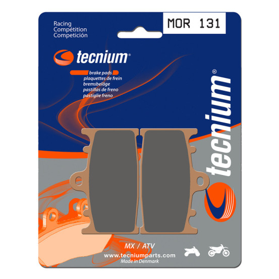 Plaquettes de frein TECNIUM 131 MOR