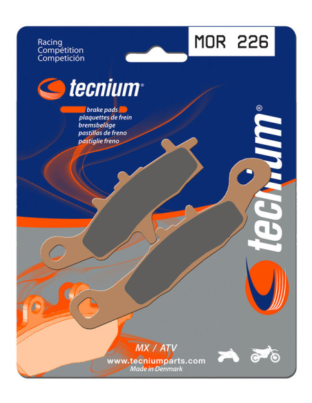 Plaquettes de frein TECNIUM 226 MOR