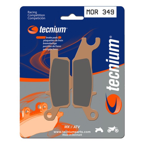 Plaquettes de frein TECNIUM 349 MOR