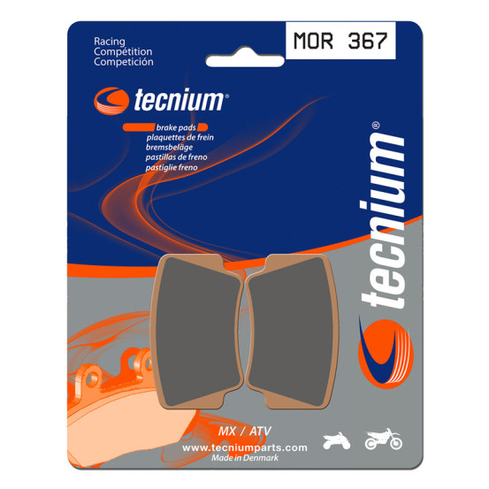 Plaquettes de frein TECNIUM 367 MOR