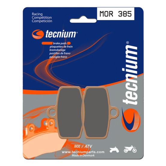 Plaquettes de frein TECNIUM 385 MOR