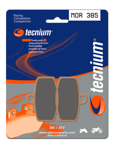 Plaquettes de frein TECNIUM 385 MOR