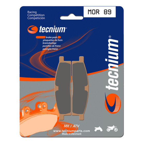 Plaquettes de frein TECNIUM 089 MOR