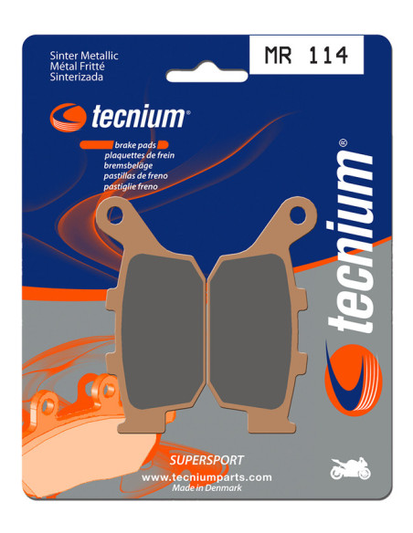 Plaquettes de frein TECNIUM 114 MR