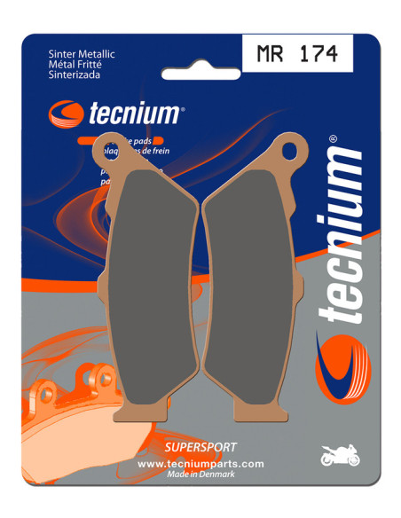 Plaquettes de frein TECNIUM 174 MR