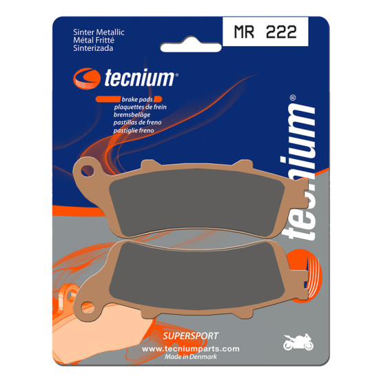 Plaquettes de frein TECNIUM 222 MR