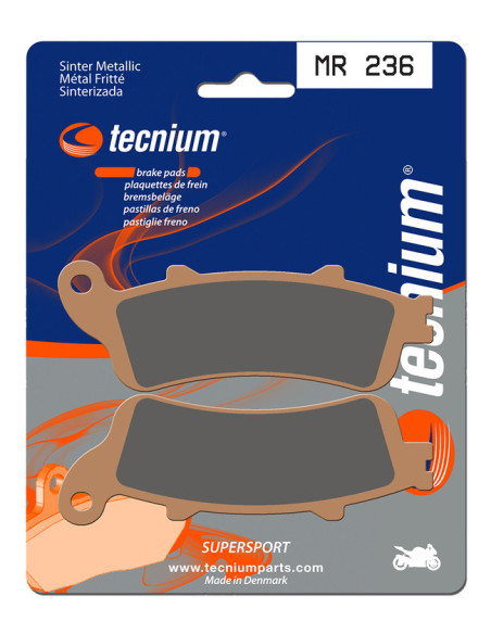 Plaquettes de frein TECNIUM 236 MR