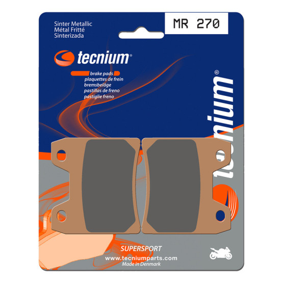 Plaquettes de frein TECNIUM 270 MR