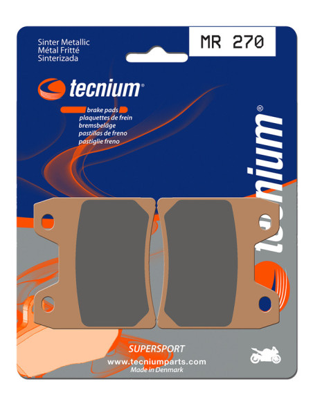 Plaquettes de frein TECNIUM 270 MR