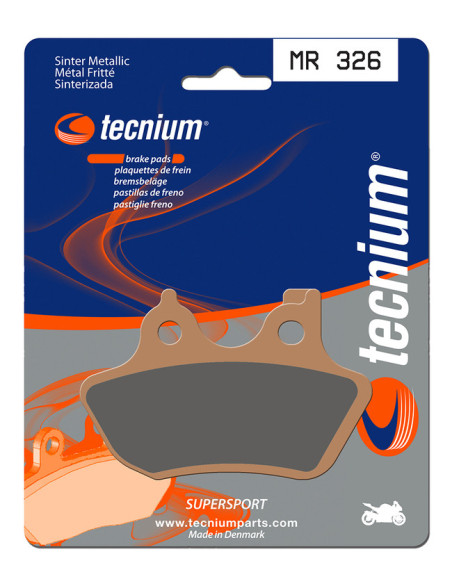 Plaquettes de frein TECNIUM 326 MR