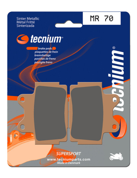 Plaquettes de frein TECNIUM 070 MR