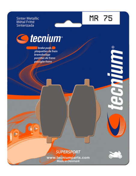 Plaquettes de frein TECNIUM 075 MR