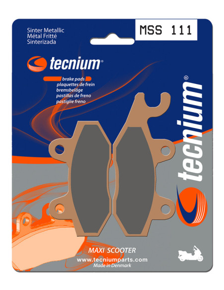 Plaquettes de frein TECNIUM 111 MSS