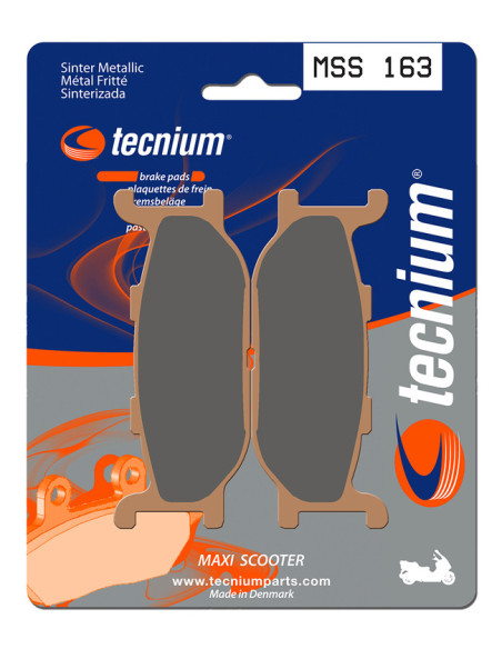 Plaquettes de frein TECNIUM 163 MSS