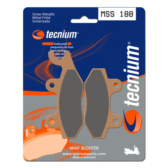 Plaquettes de frein TECNIUM 188 MSS