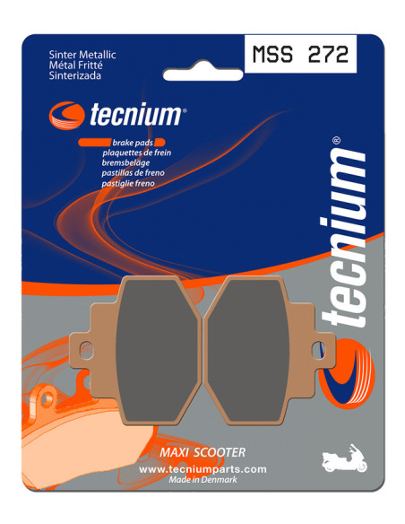 Plaquettes de frein TECNIUM 272 MSS