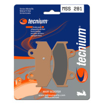 Plaquettes de frein TECNIUM 281 MSS