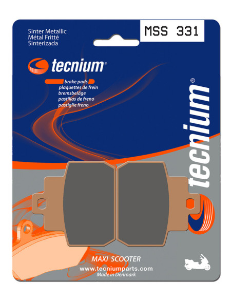 Plaquettes de frein TECNIUM 331 MSS