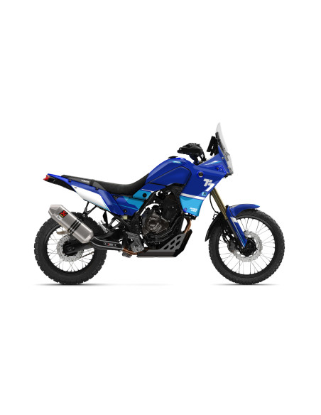 Kit déco 3AS Bleu Yamaha 700 Ténéré 2018 - 2023 avec réservoir Acerbis 23l