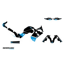 Kit déco 3AS Noir Yamaha 700 Ténéré World Raid 2022 - 2023 2