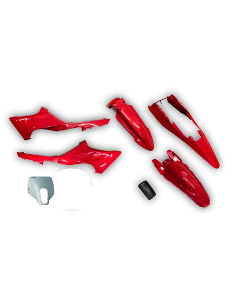 Kit plastique complet Stark Varg Enduro Rouge
