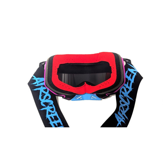 Masque AirScreen Aero EX 01 - Noir Rose Bleu cyan