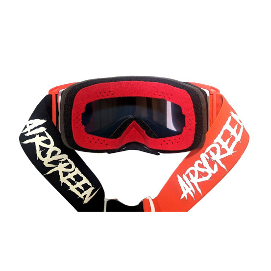 Masque AirScreen Aero EX 06 - Rouge Noir Blanc