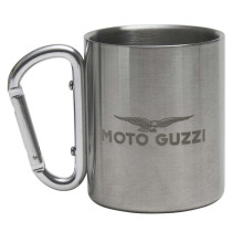 Tasse alluminium grise origine Moto Guzzi