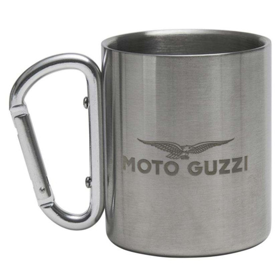 Tasse alluminium grise origine Moto Guzzi