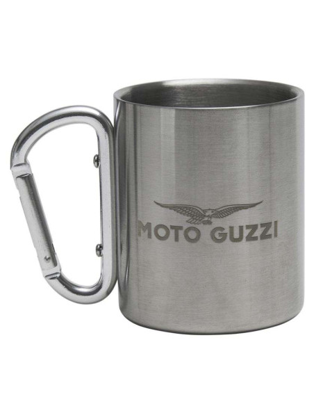 Tasse alluminium grise origine Moto Guzzi