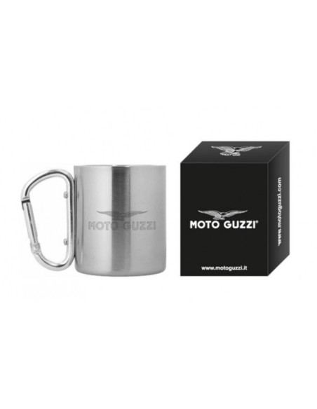 Tasse alluminium grise origine Moto Guzzi