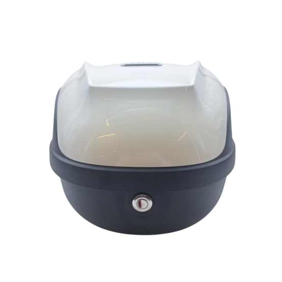 Top case 32L origine Piaggio 50 / 125 / 150 Liberty / Medley 2016-2020 blanc 566