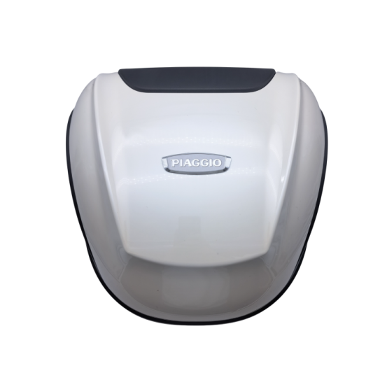 Top case 32L origine Piaggio 50 / 125 / 150 Liberty / Medley 2016-2020 blanc 566