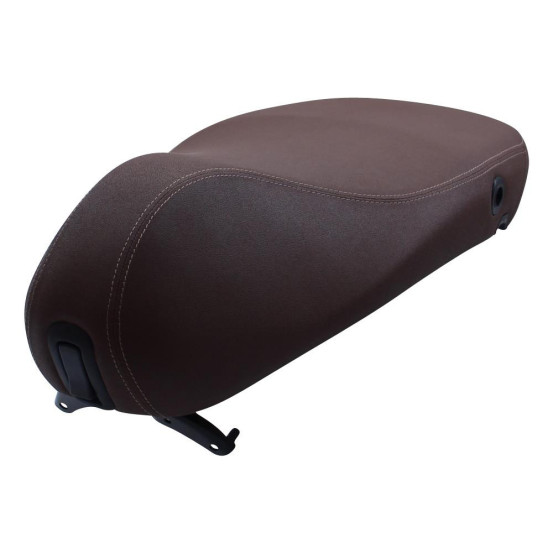 Selle marron fonce origine Piaggio 50 Primavera Vespa après 2017