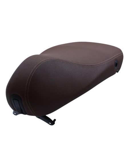 Selle marron fonce origine Piaggio 50 Primavera Vespa après 2017