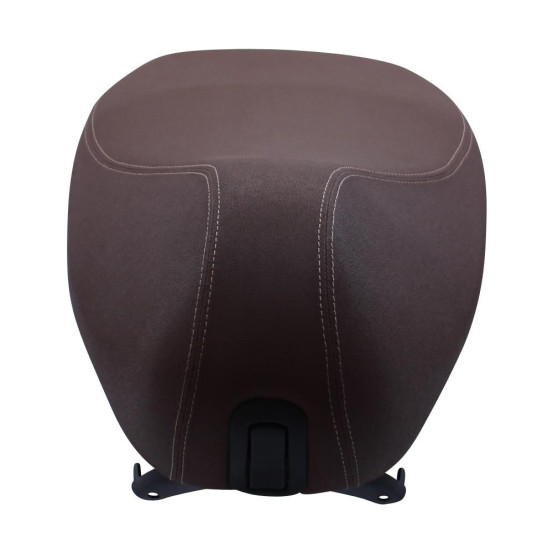 Selle marron fonce origine Piaggio 50 Primavera Vespa après 2017