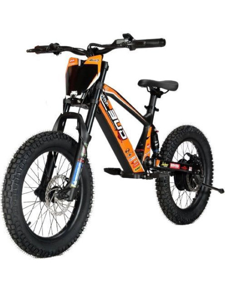 Draisienne Électrique 18 Pouces Bud Racing Orange