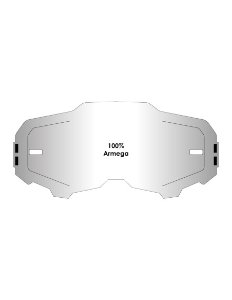 Kit écran anti-buée AirScreen compatible pour les masques 100% Armega