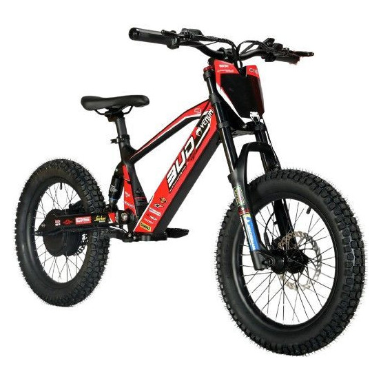 Draisienne Électrique 18 Pouces Bud Racing Rouge