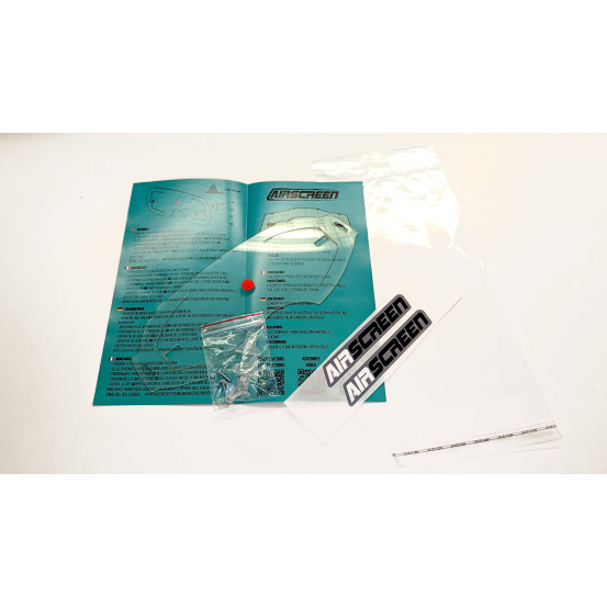 Kit écran anti-buée AirScreen compatible pour les masques Alpinestars Supertech